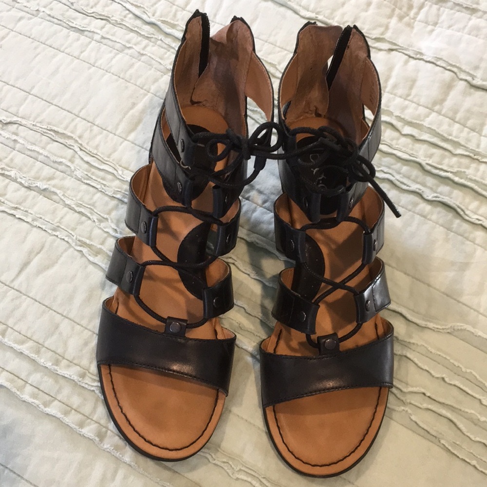 b.o.c. Black Gladiators Size 7